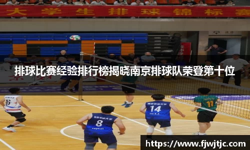 排球比赛经验排行榜揭晓南京排球队荣登第十位